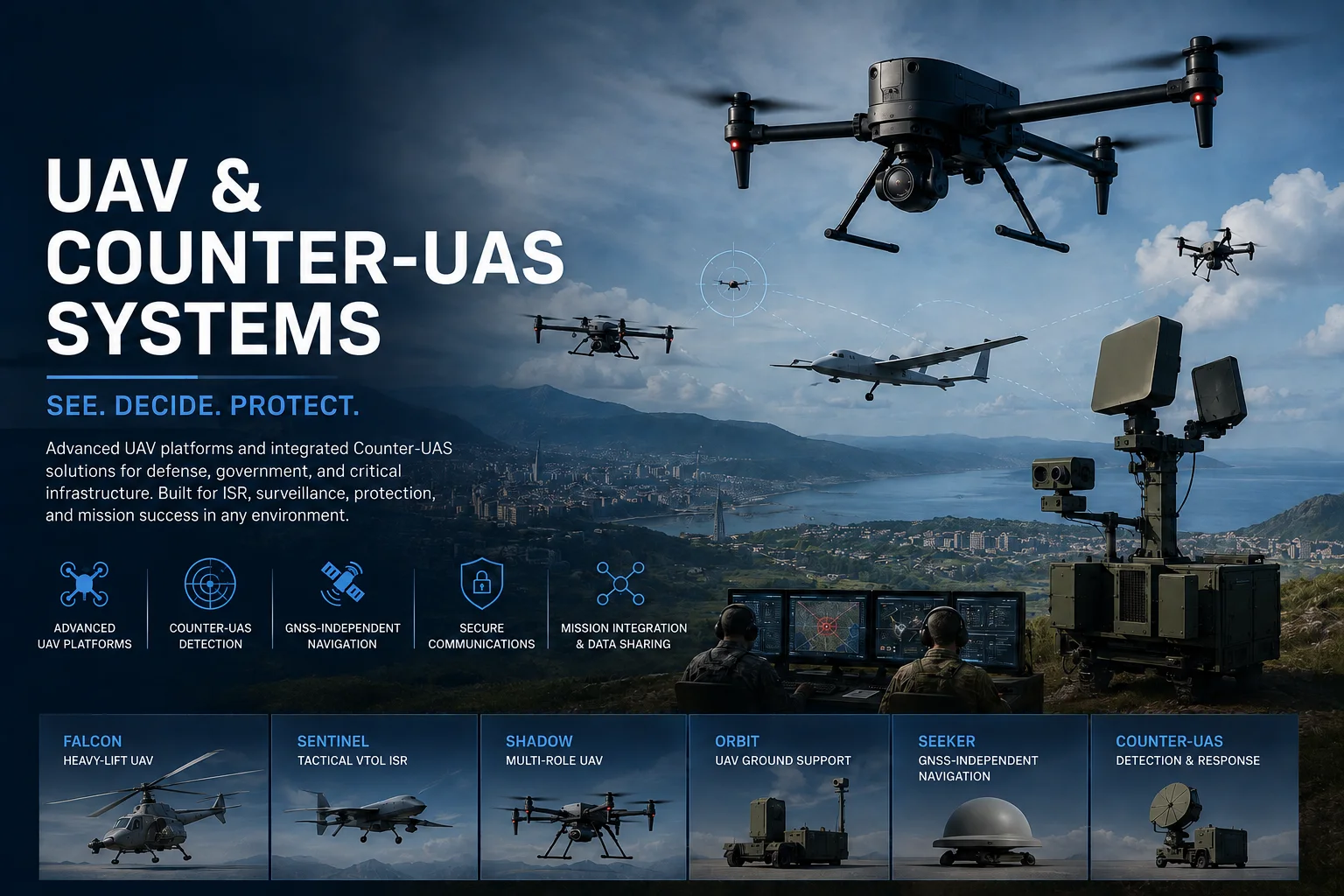 UAV Counter UAS Systems Big Image